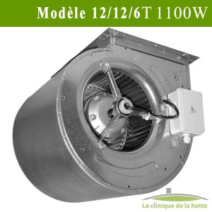 Moteur ventilateur escargot Modèle DDM 12/12/6T Nicotra