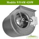Moteur ventilateur escargot Modèle DDM 9/9/4 Nicotra